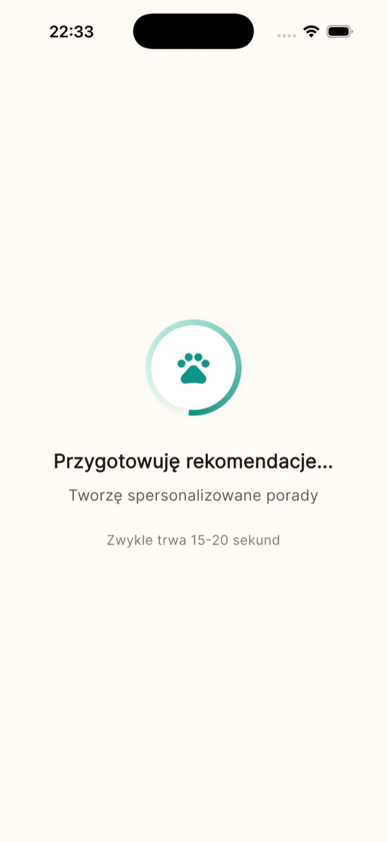 Skanuj dokumenty - ekran aplikacji Pupsy